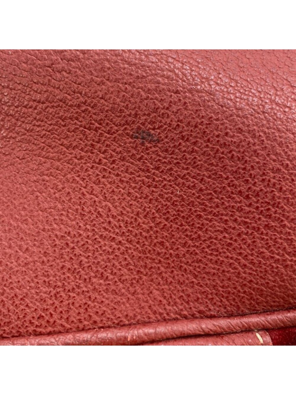 Gucci Backpack Suede Red Travel Business Bamboo - Picture 10 of 15